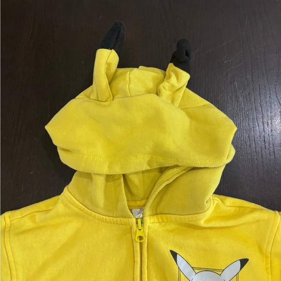 Kids Size Small Pokémon Zippered Hooded Sweatshirt - Picture 5 of 12